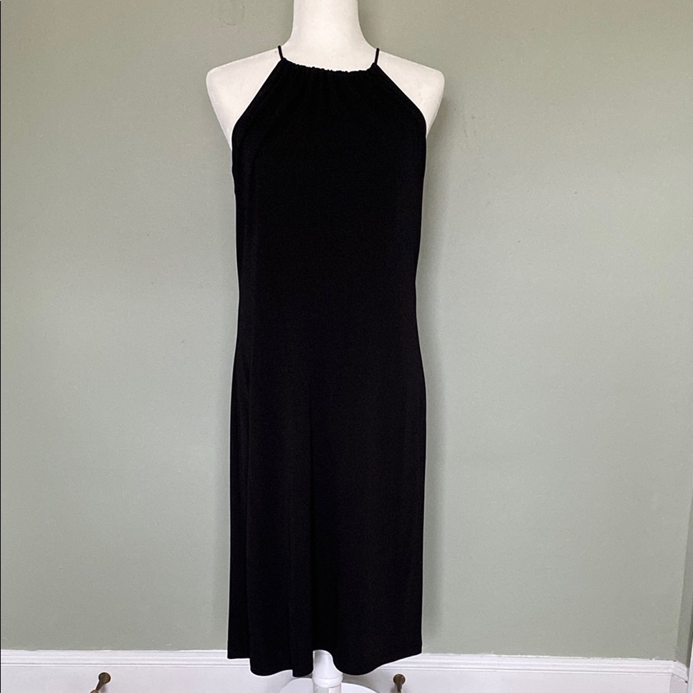 Black Halter Dress